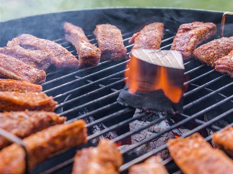 Smoking Wood is a great way to ramp up the flavour of your cooks. A chunk or two of smoking wood can make a huge difference.