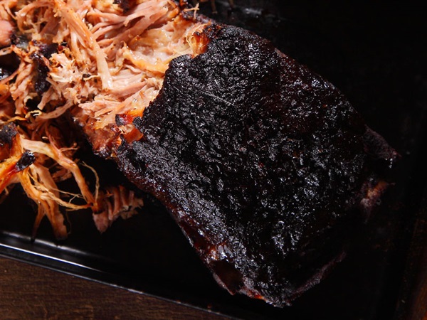 Bark - that gorgeous crust that is created on the surface of smoked meat.