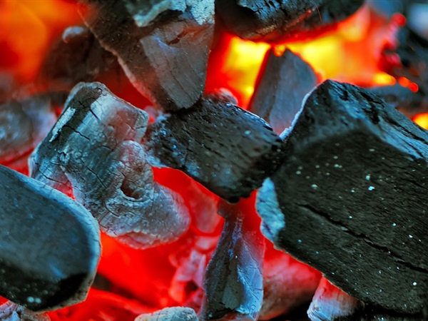 Lump Charcoal. Unrefined and 100% pure carbon.