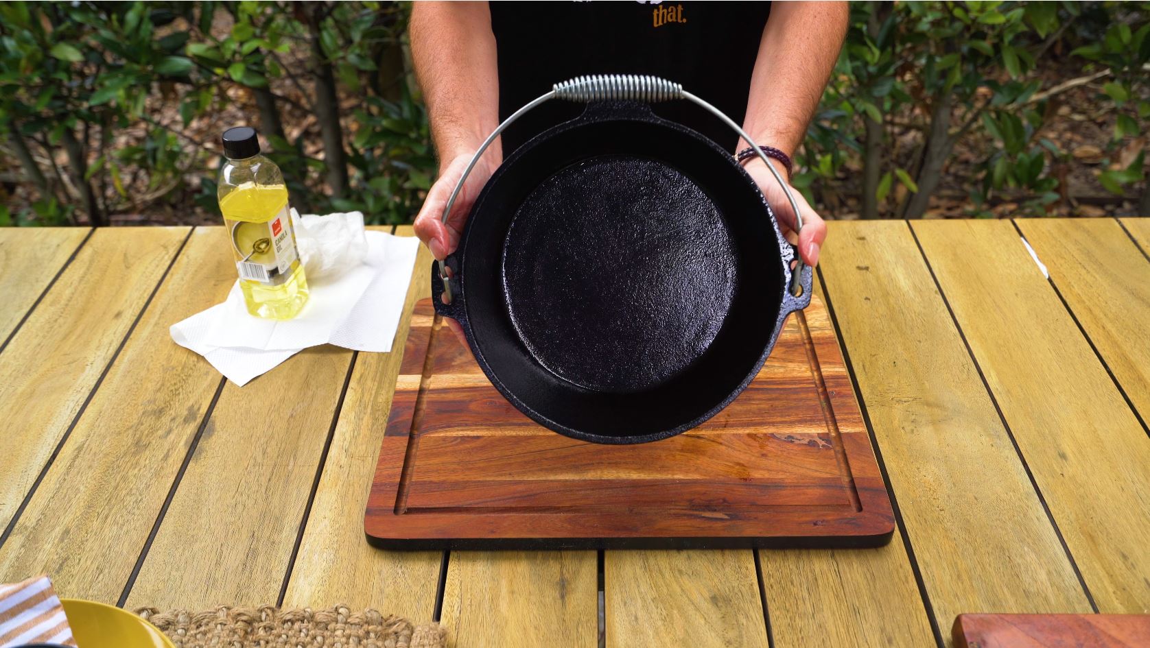How to Season Cast Iron