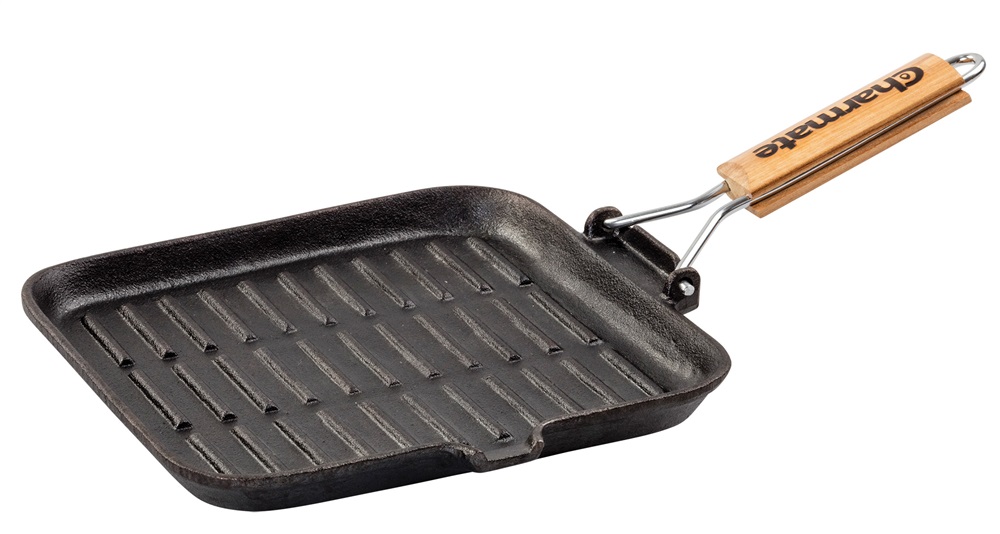 30cm Square Cast Iron Frying Pan