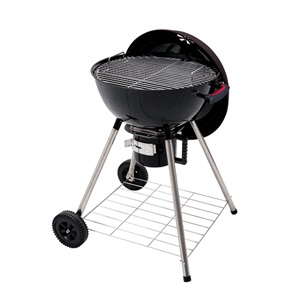 Innovative Hinged Lid of Marshall Kettle Charcoal BBQ from Charmate