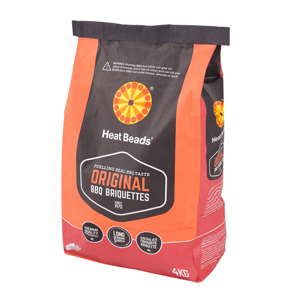 4kg Heat Beads Original BBQ Briquettes