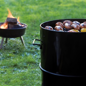 Use as a BBQ and Firepit