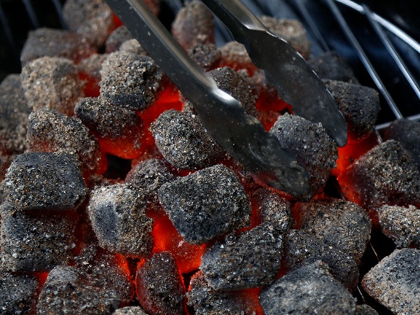Briquettes are a composite charcoal product.