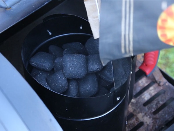 Briquettes are a man made composite product, but they burn slower and more consistently than lump charcoal.