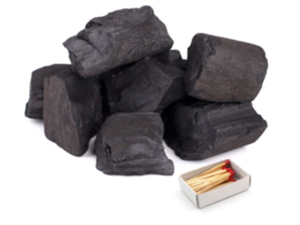 Lump charcoal is 100% natural carbon, it burns hotter, but quicker than briquettes.